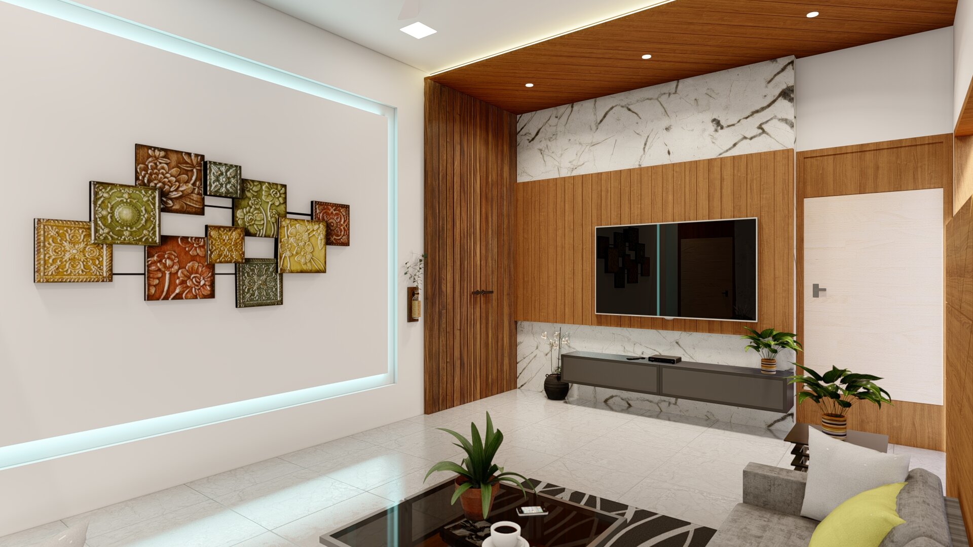 Living Room Interior Designer Services In Kurnool